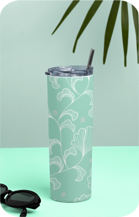 Mint Leaf Tumbler