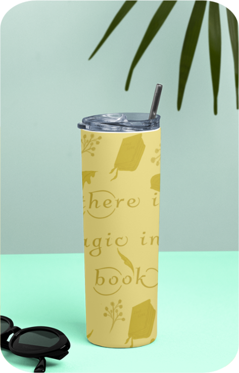 Magical Book Tumbler