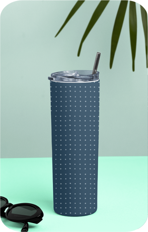Classic Blue Tumbler