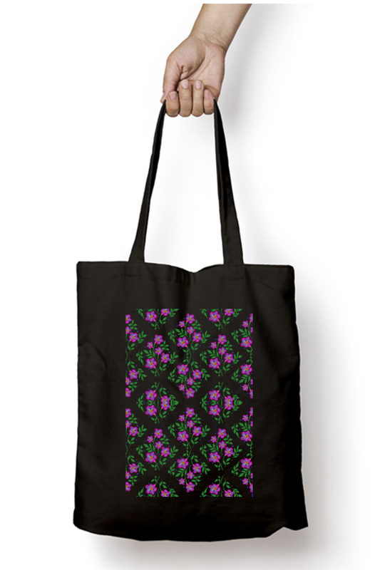 Desert Rose Tote Bag with Zipper