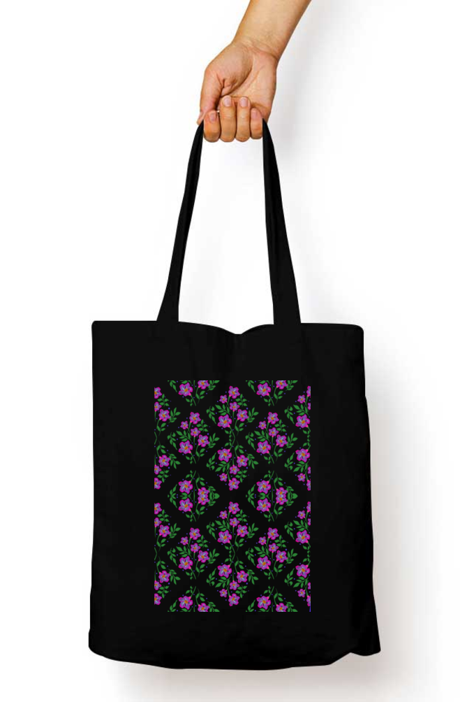 Desert Rose Tote Bag with Zipper