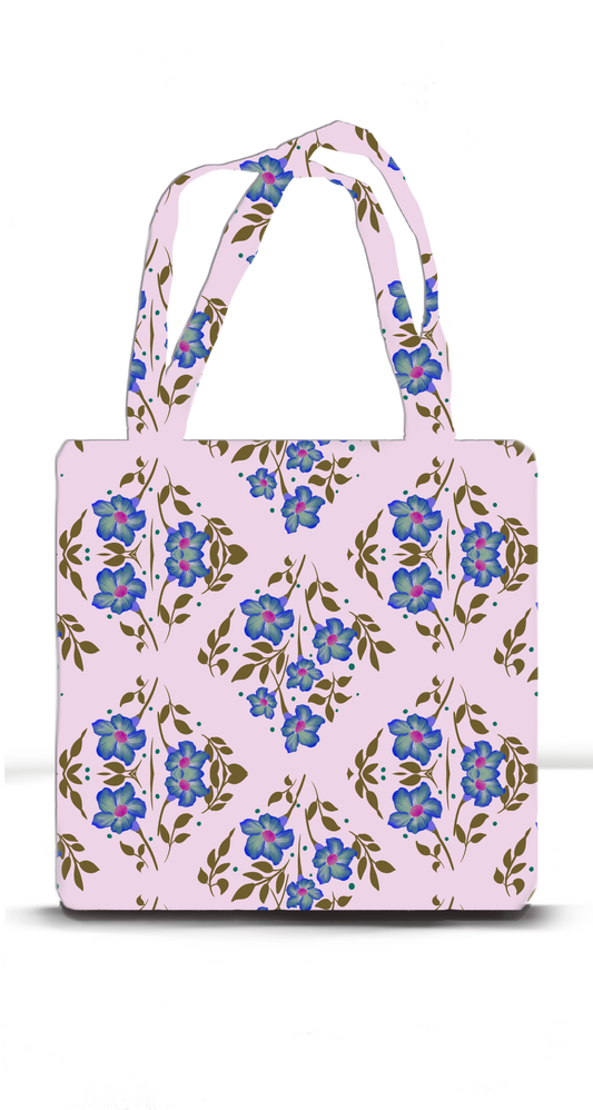 Adenium Tote Bags with Zipper