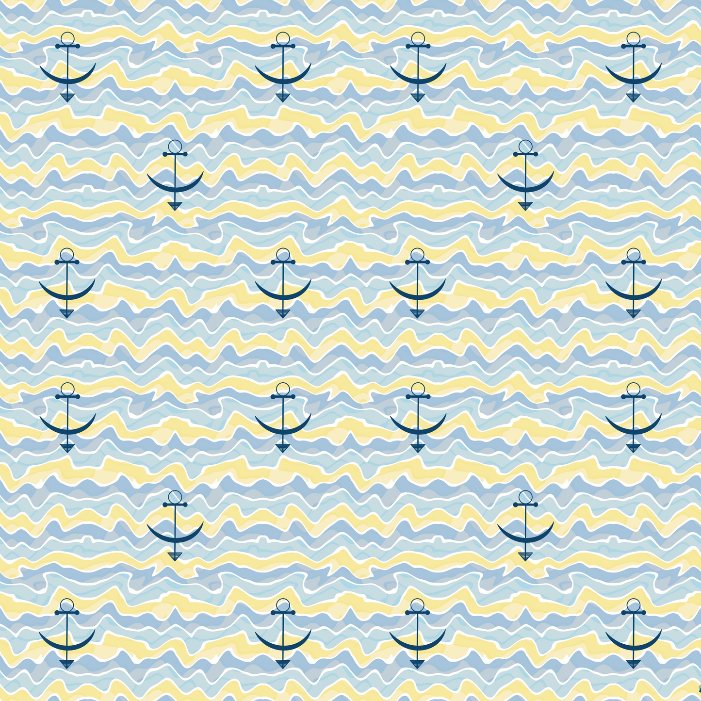 Nautical Waves Tumbler